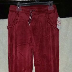 New Youth girls velour pants